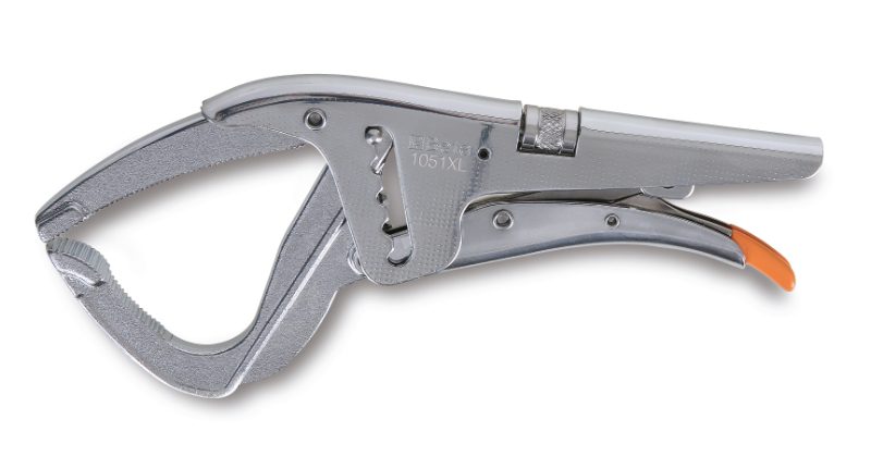 Large-capacity double adjustment self-locking pliers, extra-long jaws, Beta Tools by Unipac