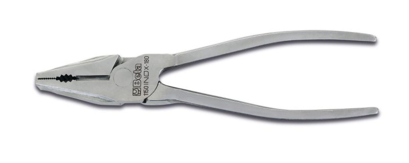 Heavy-duty combination pliers, made of stainless steel, Beta Tools by Unipac