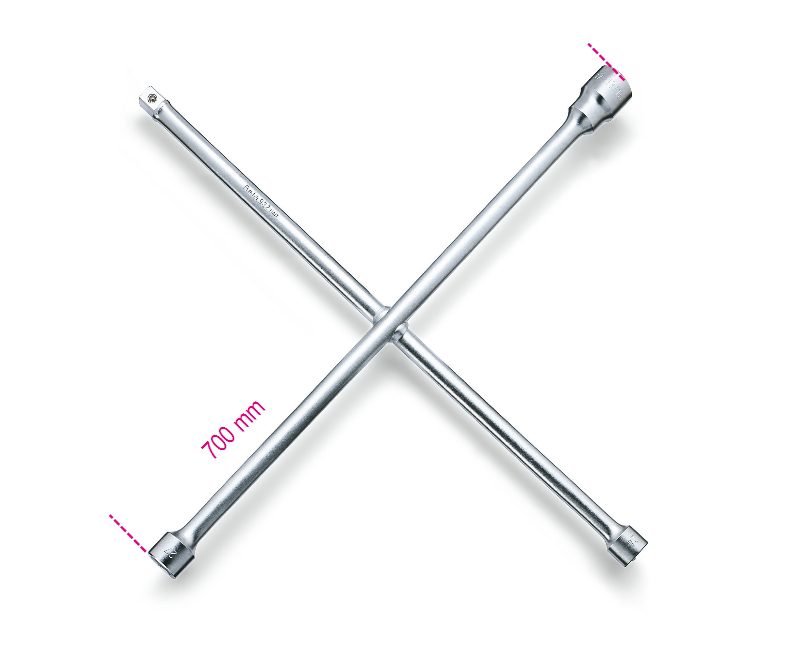 Four-way hexagon wheel nut wrench, Beta Tools by Unipac